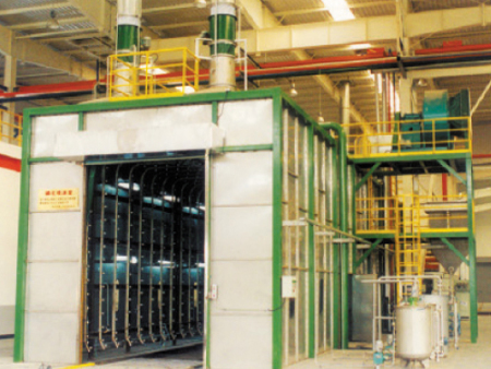  客车联合式喷淋前处理