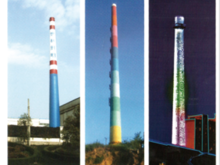  烟囱新建、拆除、防腐、美化工程